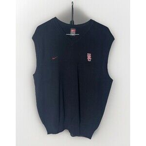 Nike USC Trojan Sleeveless Knit Sweater Vest Men’s Size XL USC Color Embroidery